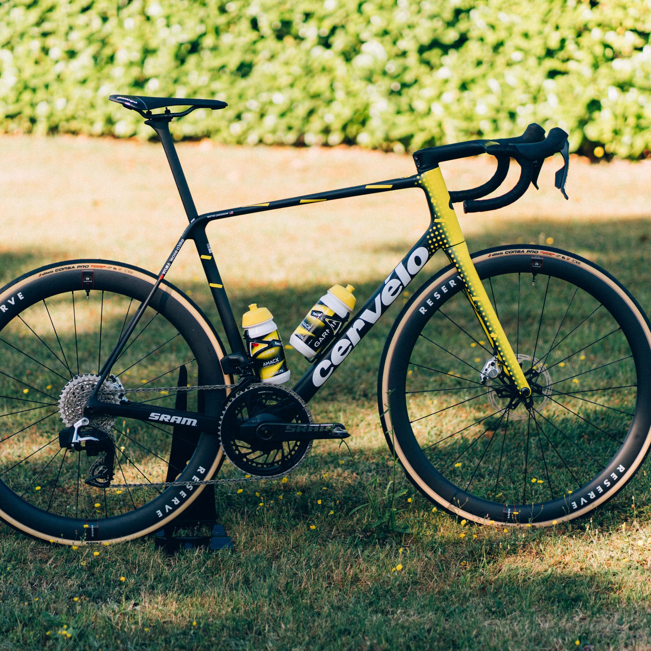 An unreleased Cervélo R5: Matteo Jorgenson's Tour de France bike