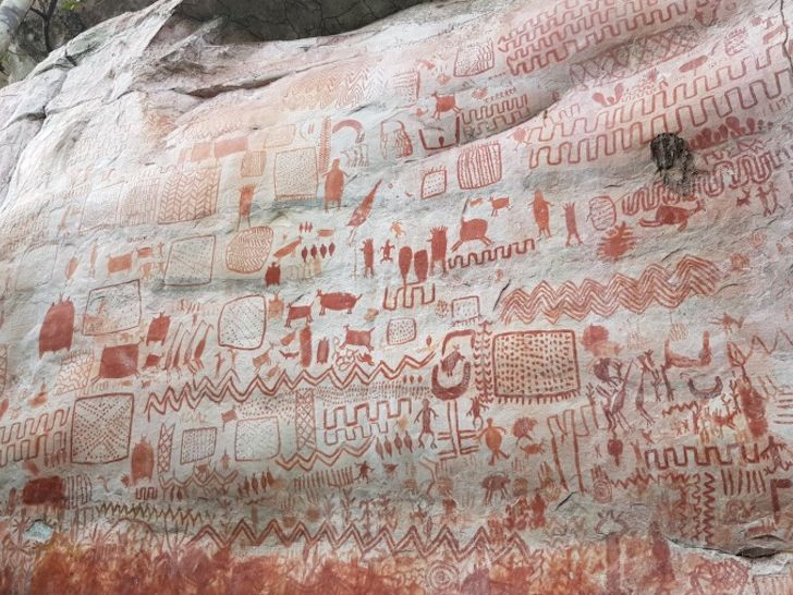 Stunning rock art site reveals that humans settled the Colombian