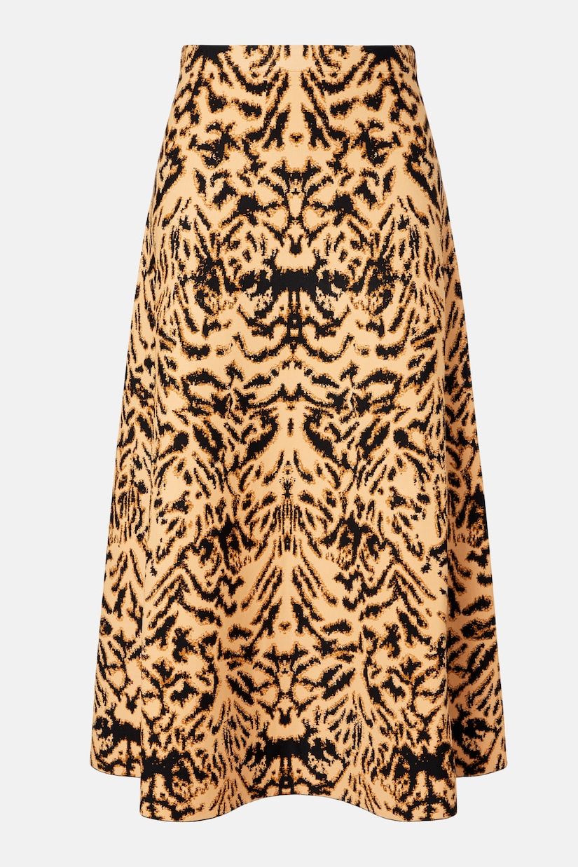 Lani Jacquard Midi Skirt in Multicoloured - Ulla Johnson