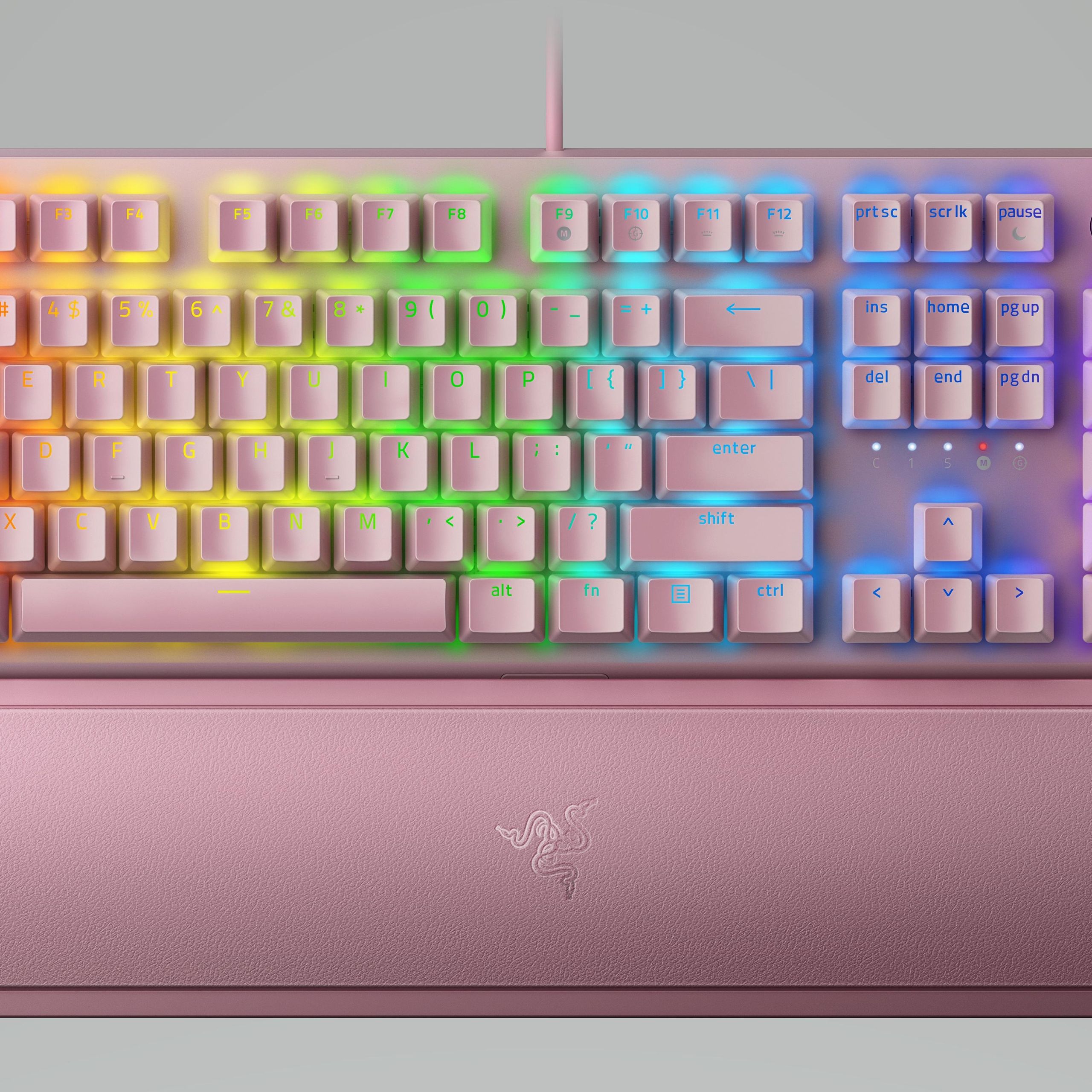 【美品】Razer Blackwidow V3 ゲーミングキーボード ピンク Razer、ゲーミングキーボード「BlackWidow V3」に新色Quartz