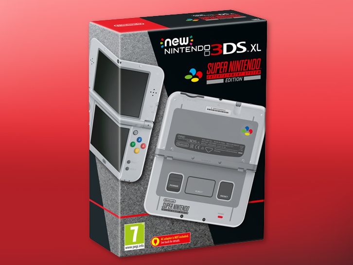 New Nintendo 3DS XL SNES Edition comes to Europe in October