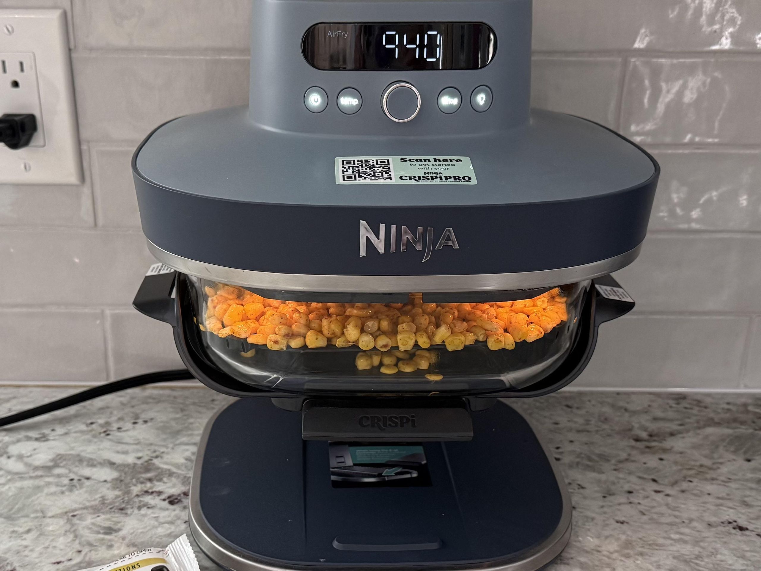 The Ninja Crispi Pro 6-in-1 Glass Countertop Air Fryer review: super-sized for families and entertaining