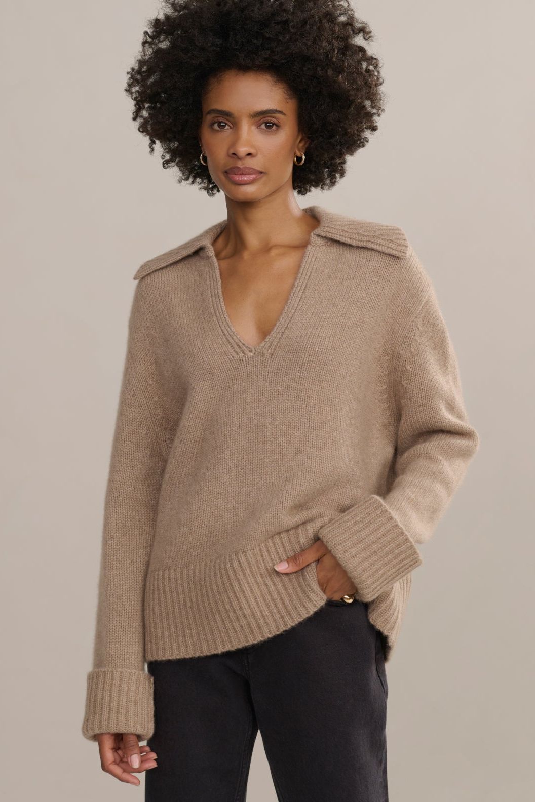 Cashmere Phoebe Polo
