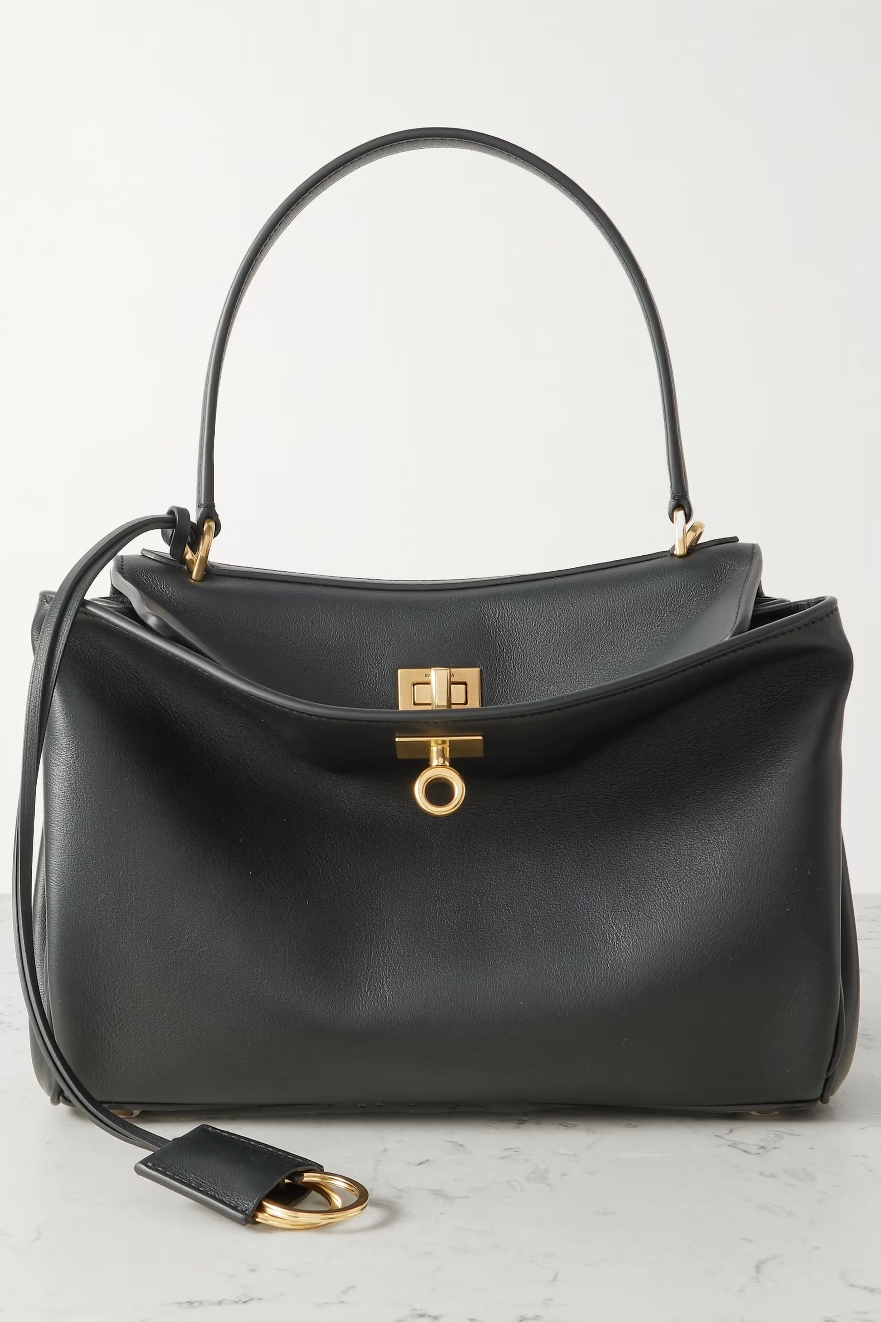 Balenciaga rodeo small leather bag