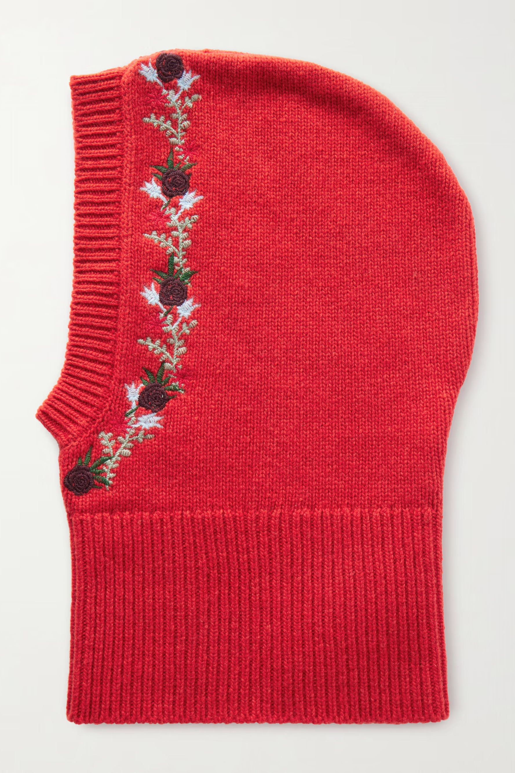 We Norwegians x Markarian, Embroidered Wool-Blend Balaclava