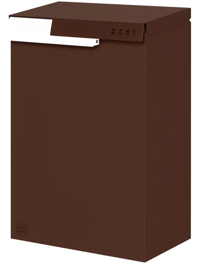Norwegian Domestic Post Box Brown