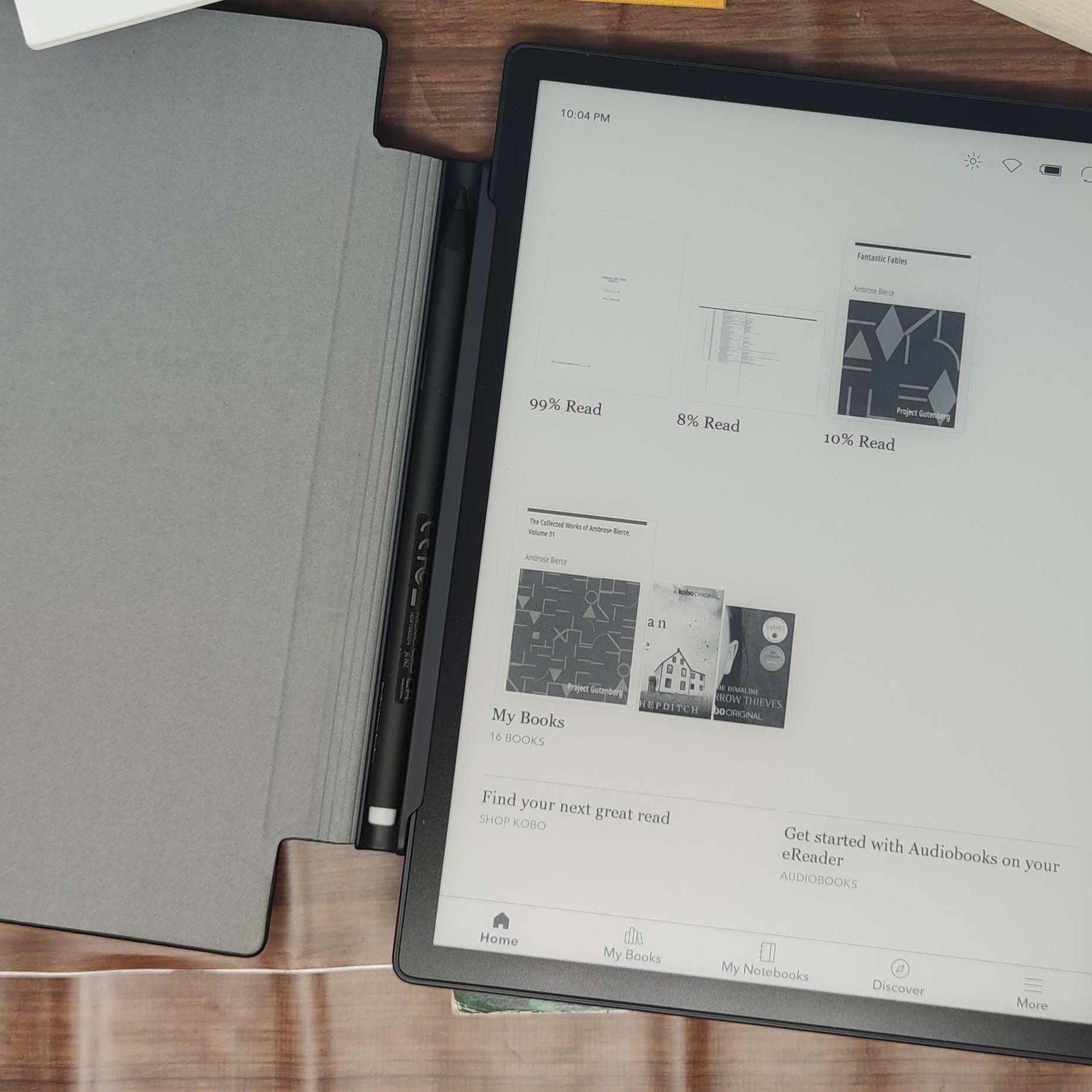 【使用1ヶ月未満】kobo elipsa 2e 10.3インチ ブラック 本体 山口真弘の電子書籍タッチアンドトライ】手書き対応の10.3型E Ink端末