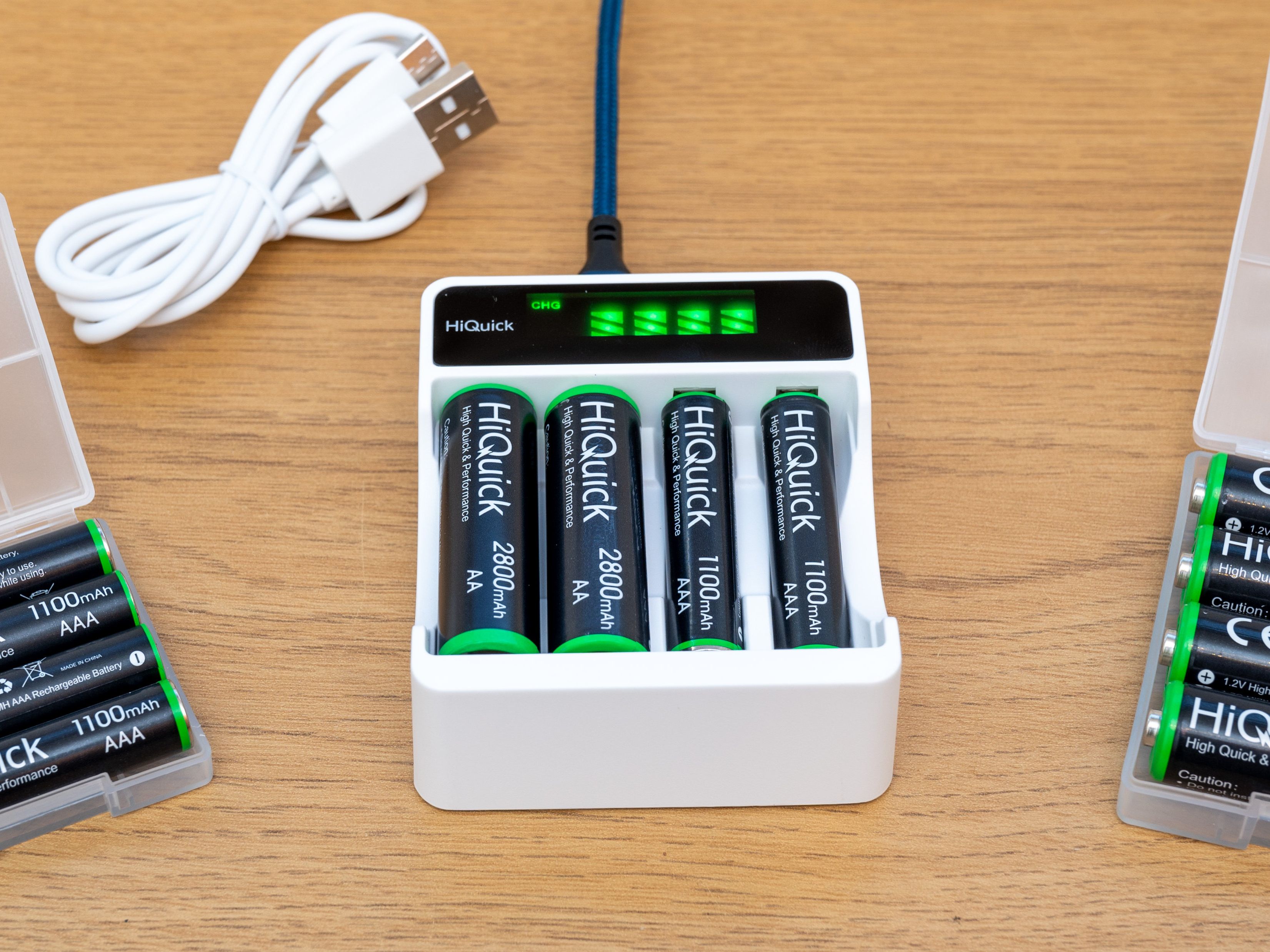 aa powered phone charger