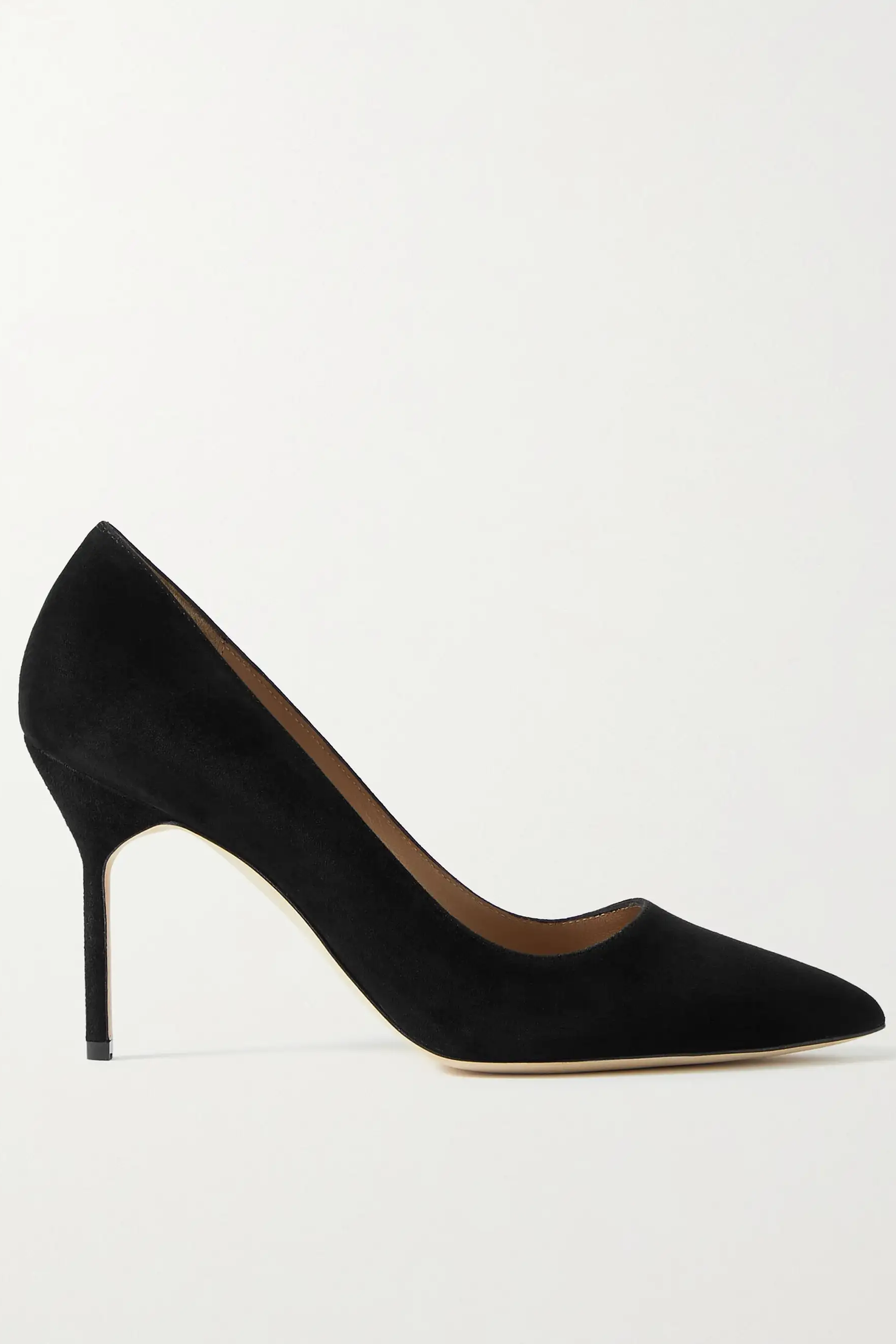 Manolo Blahnik, BB 90 Suede Pumps