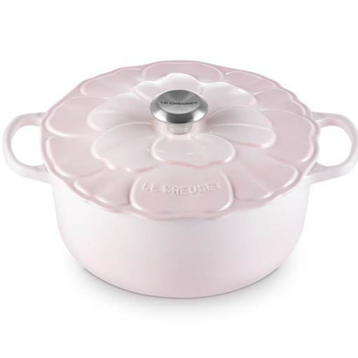 Cast Iron Petal Round Casserole