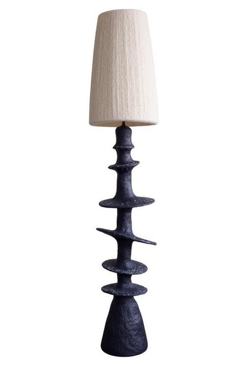 Pleto Biocomposite Orbita Sculptural Floor Lamp by Pleto Studio