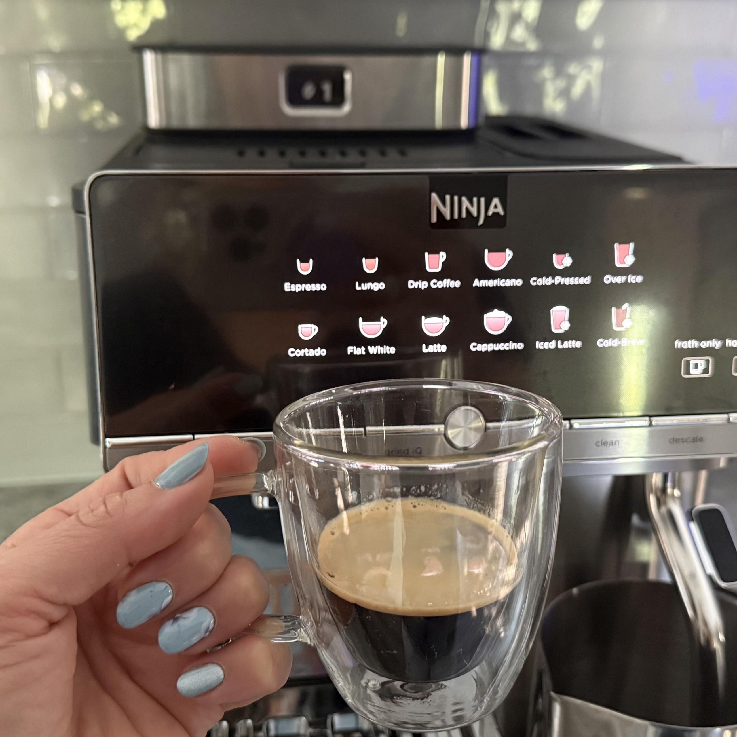 The Ninja AutoBarista Pro accommodates two totally different