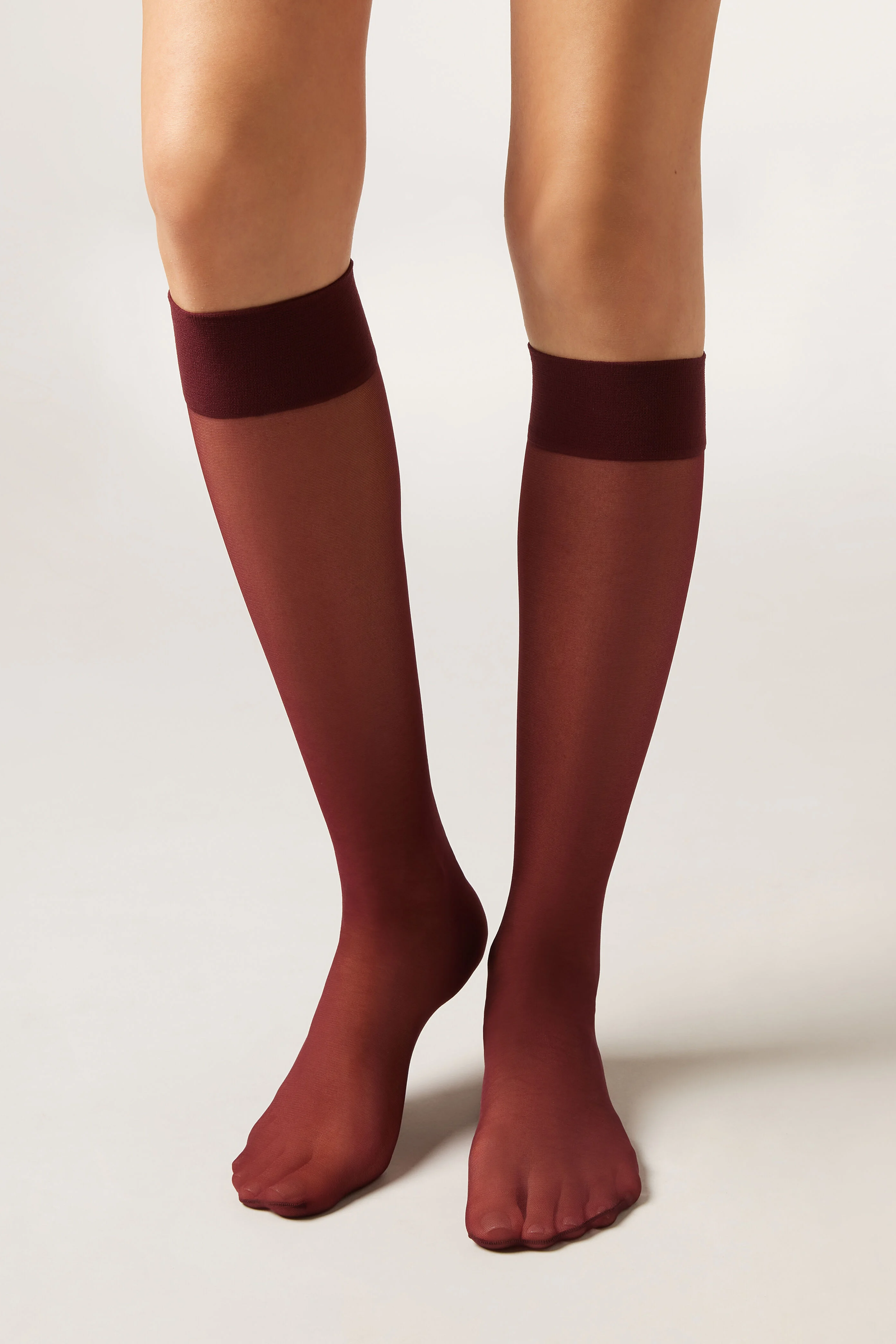 Calzedonia, 20 Denier Comfort Cuff Knee-Highs
