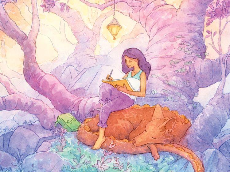 Mixed-media art tutorial: How to watercolour over digital artwork