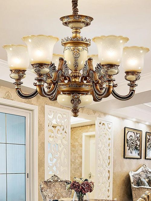 Lakiq European Retro Style Chandelier Light