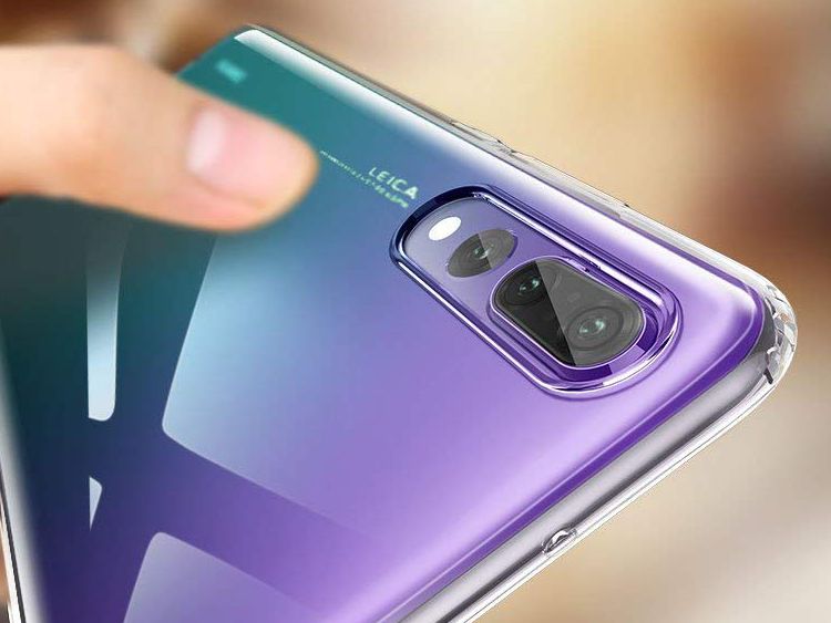 Xinyunew Cover Portafoglio Per Huawei P20 Lite, Custodia 360° Con Vetro Temperato, Slot Carte E Chiusura Magnetica, Marrone