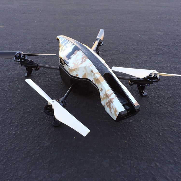 Parrot AR.Drone 2.0 Quadricopter: A Drone Anyone Can Fly | Live