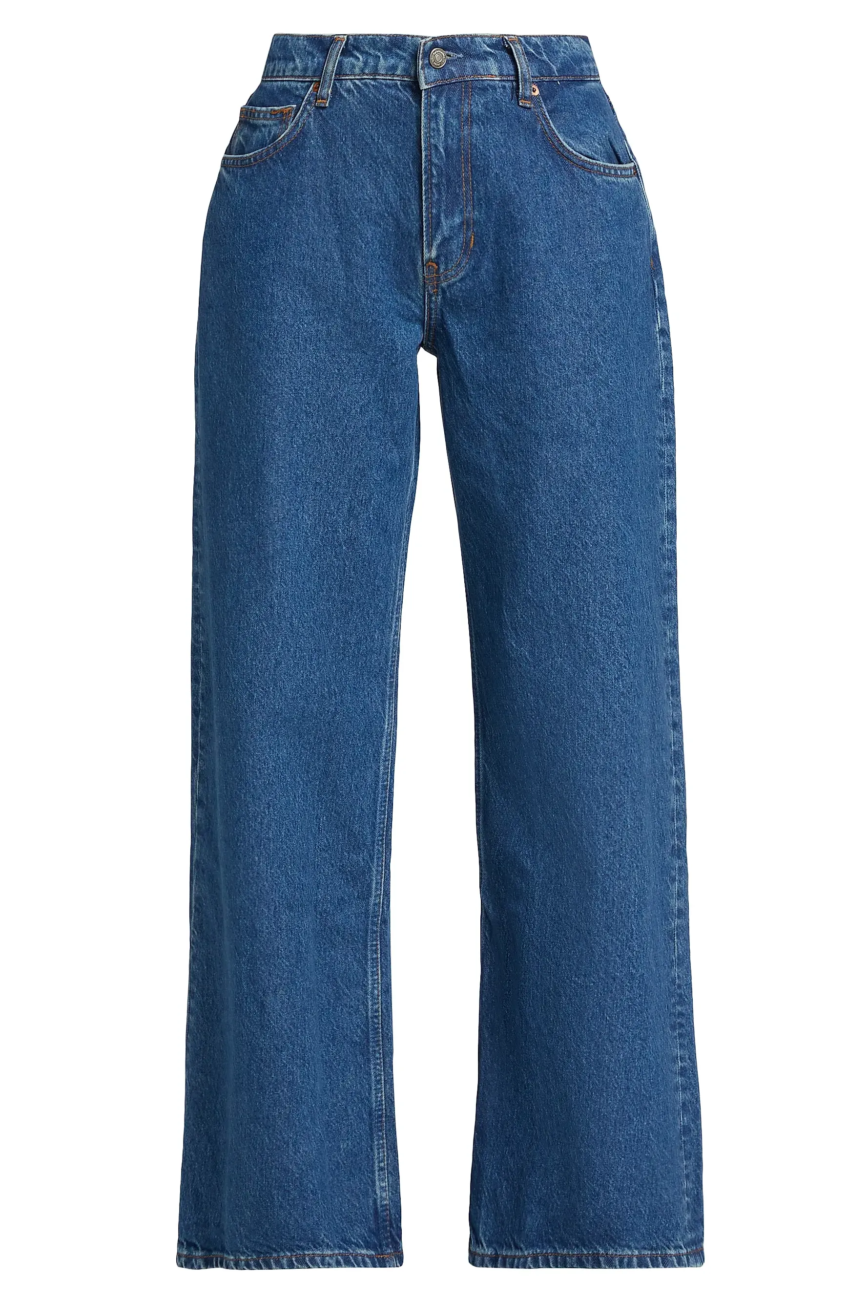 Cary Low-Rise Slouchy Wide-Leg Jeans