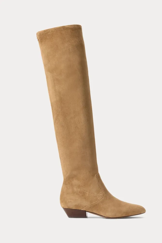 Weslee Sheep Suede Tall Boot