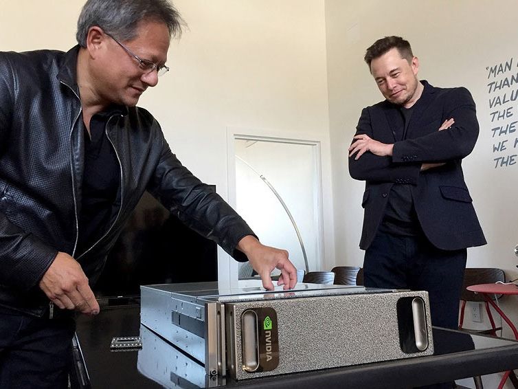 Elon Musk reminisces about the time Jensen Huang donated a DGX-1