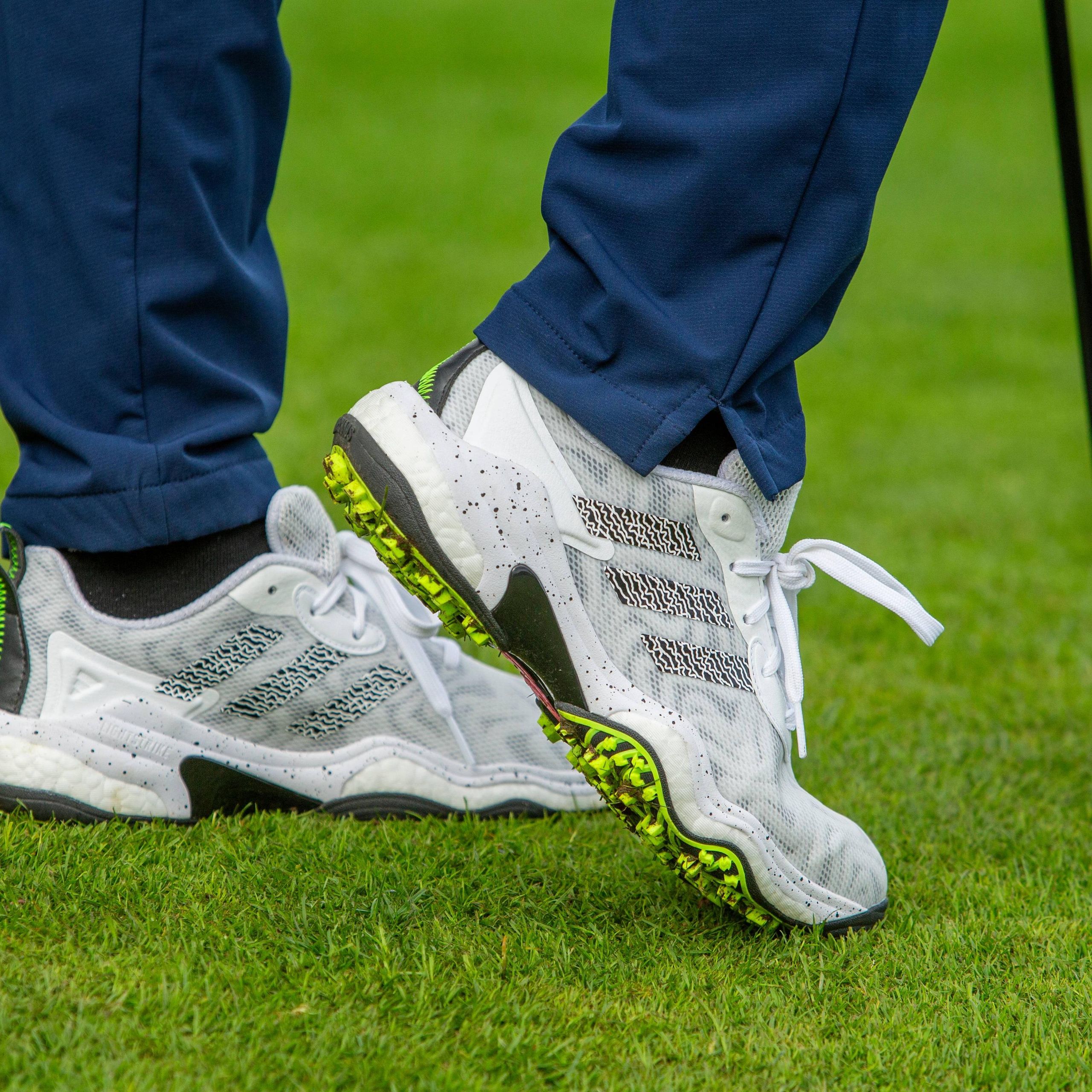 adidas gazelle silver green womens Adidas Codechaos 25 Spikeless Golf Shoes - Mens main image 1