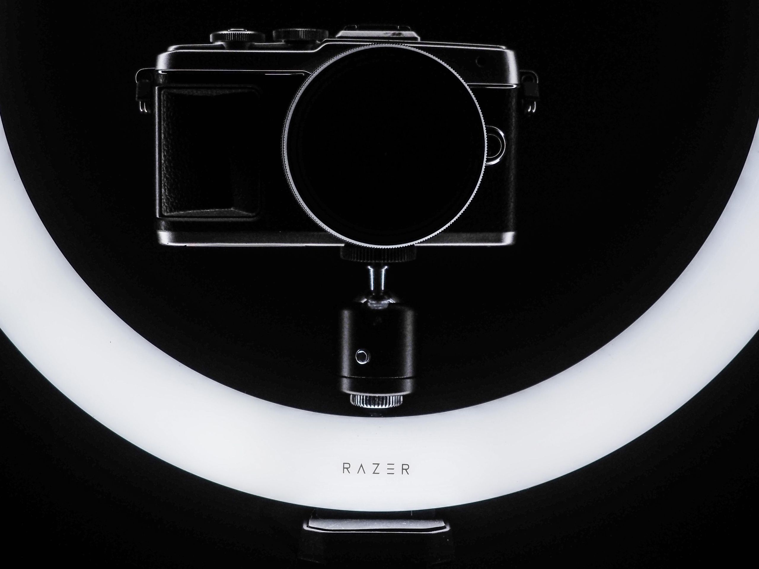 Razer Ring Light 12インチ LED リングライト 光のスペクトル調整 調光