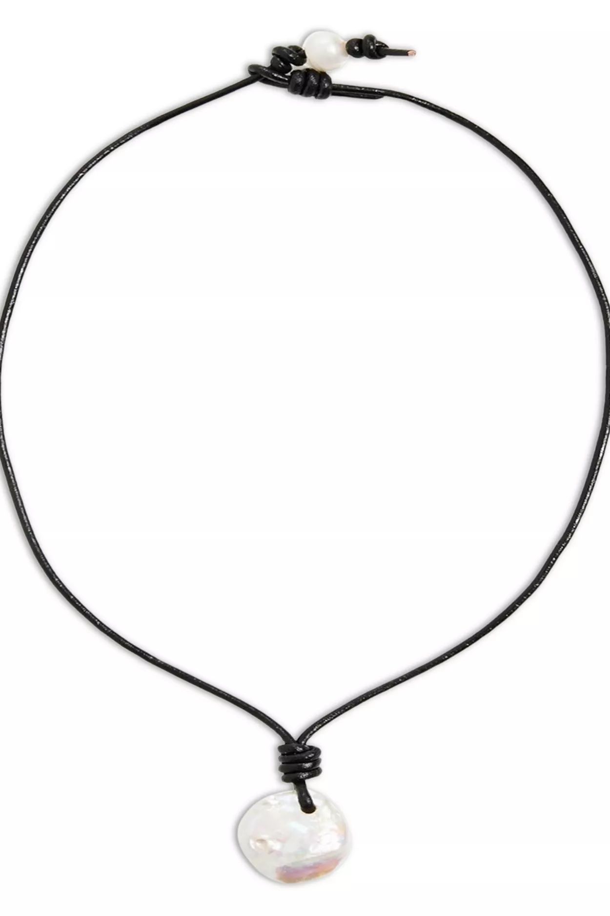 Shashi Clea Cord Necklace, 16-19"