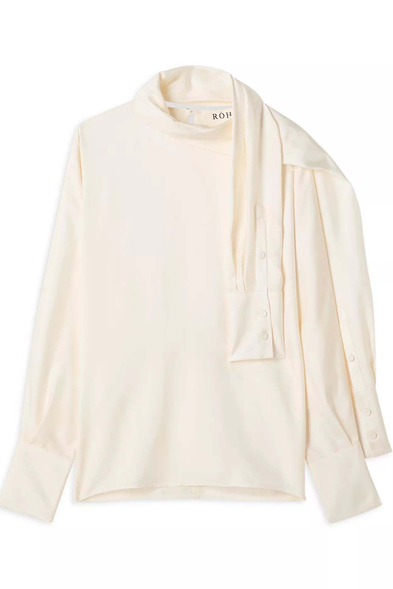 R&amp;oacute;he foulard silk top