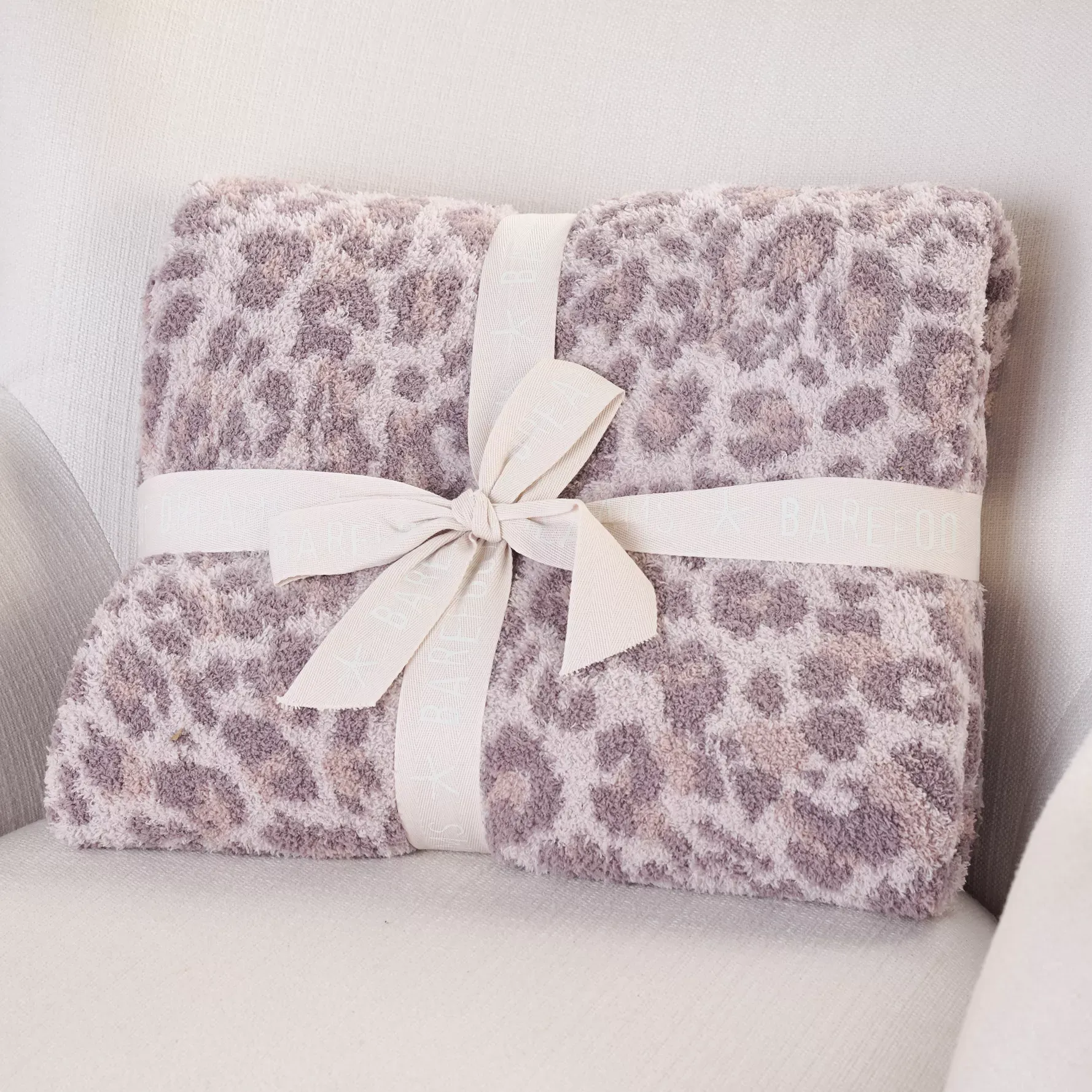Barefoot Dreams Cozychic Micro Leopard 45x60 Blanket