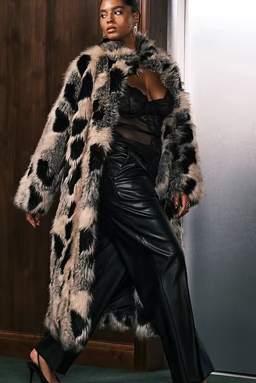 ASOS animal print jacket