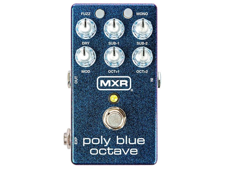 MXR Poly Blue expands the classic Blue Box octave-fuzz with