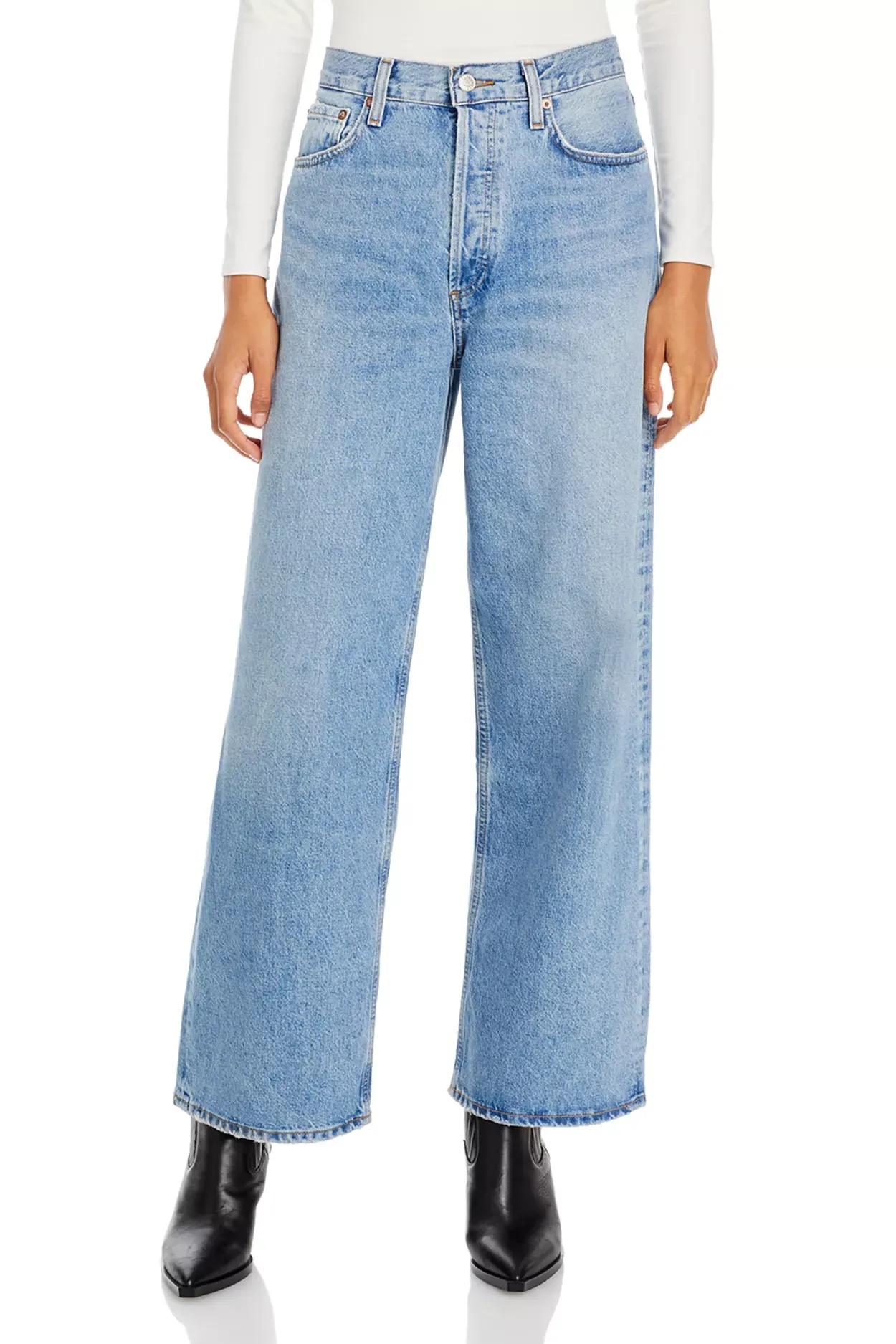 Low Slung Baggy Jeans in Libertine