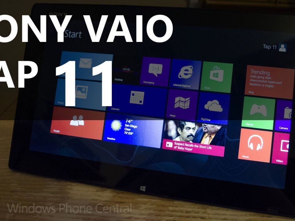 Windowsタブレット本体 VAIO Tap 11 i5-4210Y/4GB/128GB SSD/win10 Sony VAIO Tap 11 SVT1121B4E Touchscreen Ultrabook Tablet i5