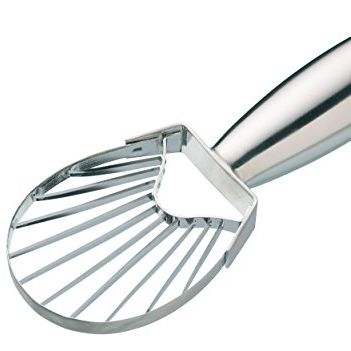 Masterclass Stainless Steel Avocado Slicer and Scooper, 18 Cm (7"), Silver