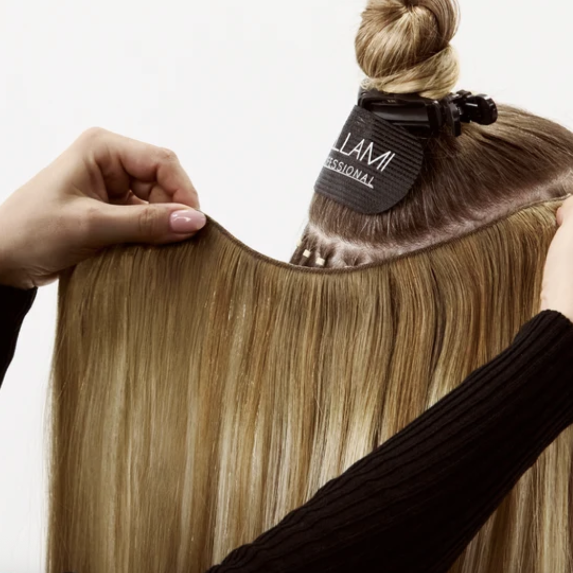 Flex Weft, Jet Black #1 Natural - 16 in / 120 G