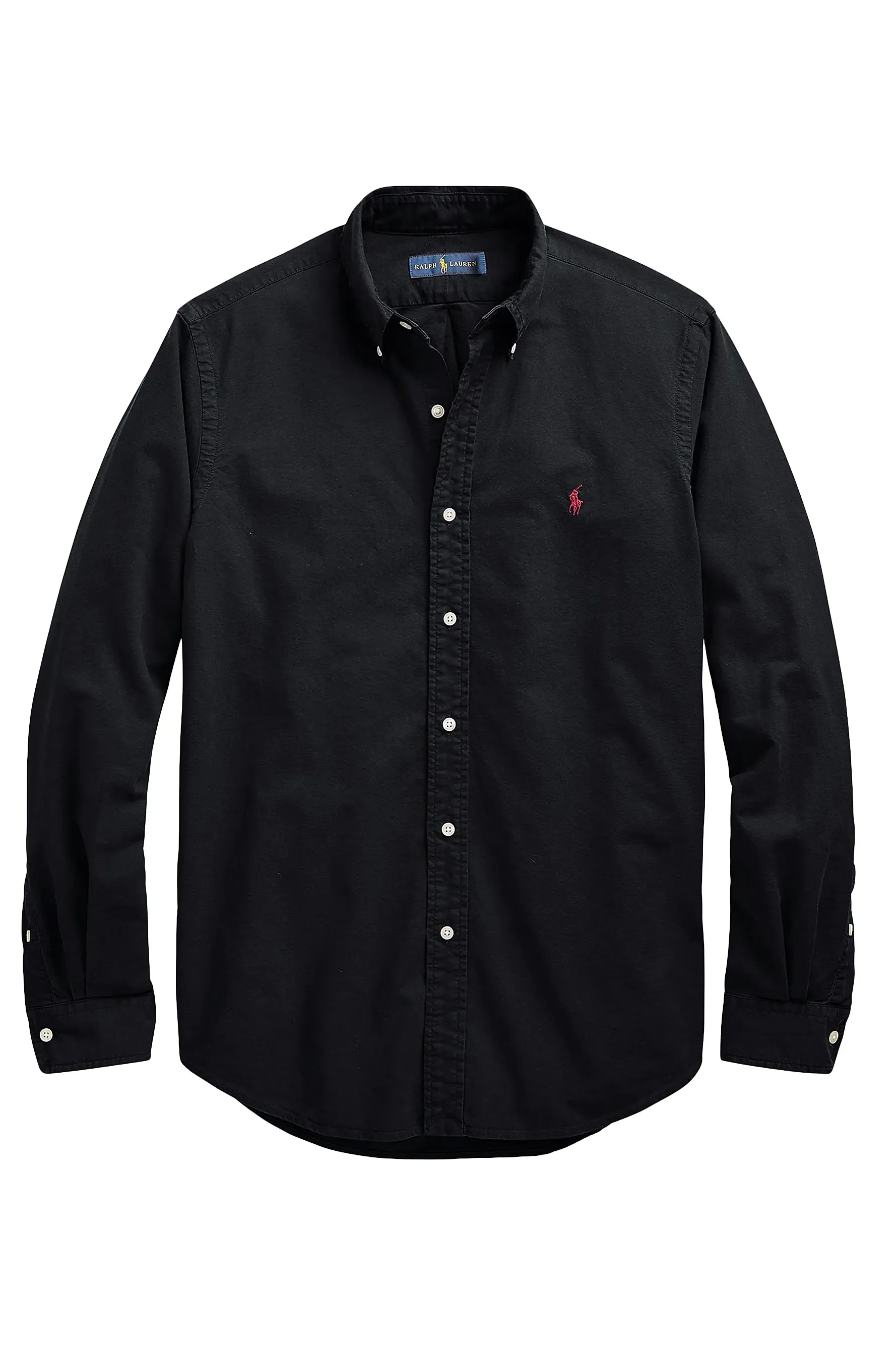 Garment-Dyed Classic-Fit Oxford Shirt