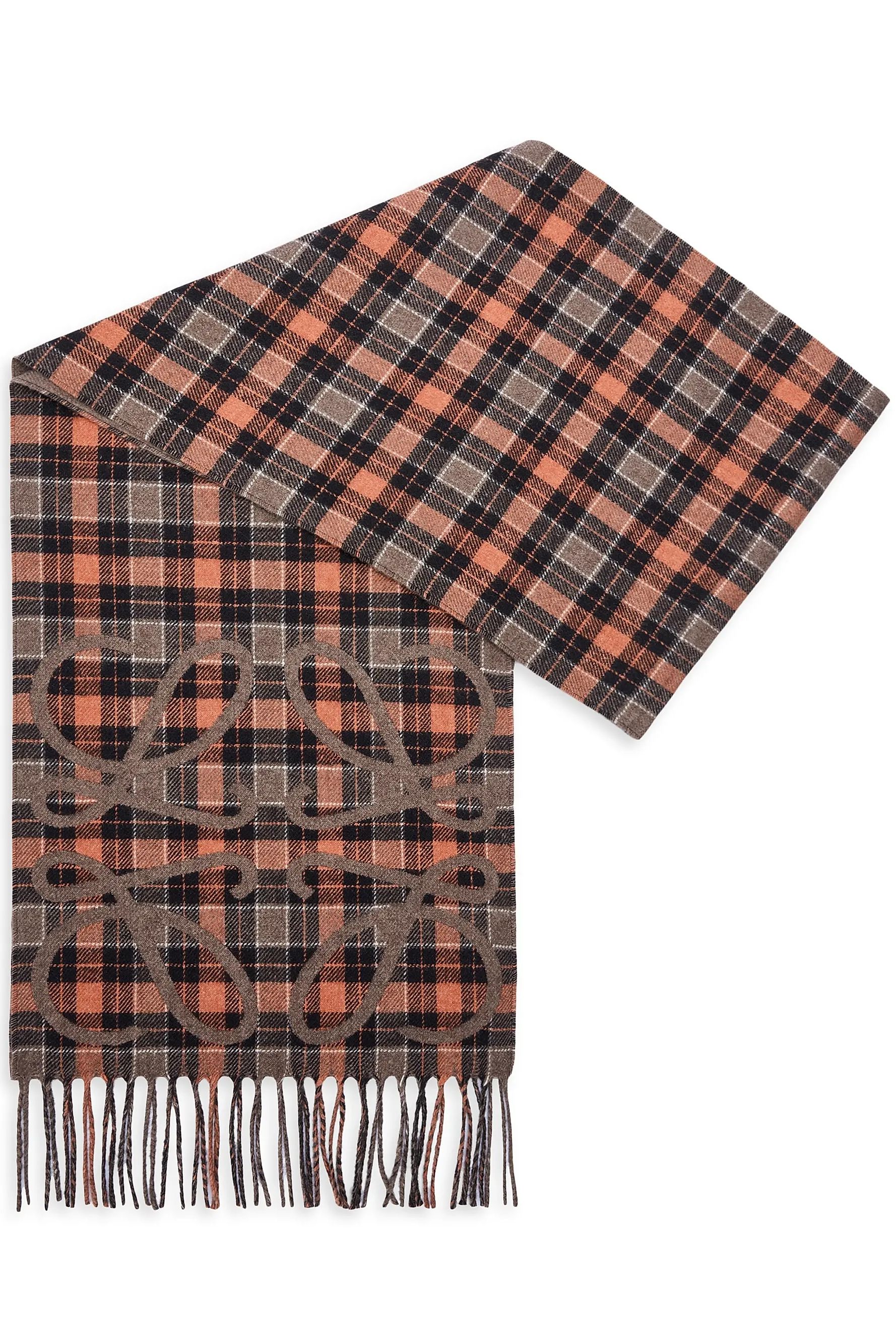 Loewe Anagram Silk-Cashmere Scarf