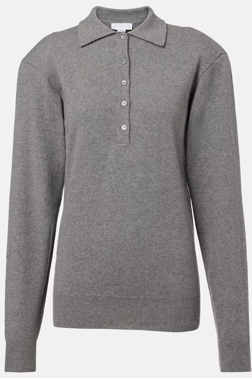 Stella McCartney cashmere and wool polo sweater