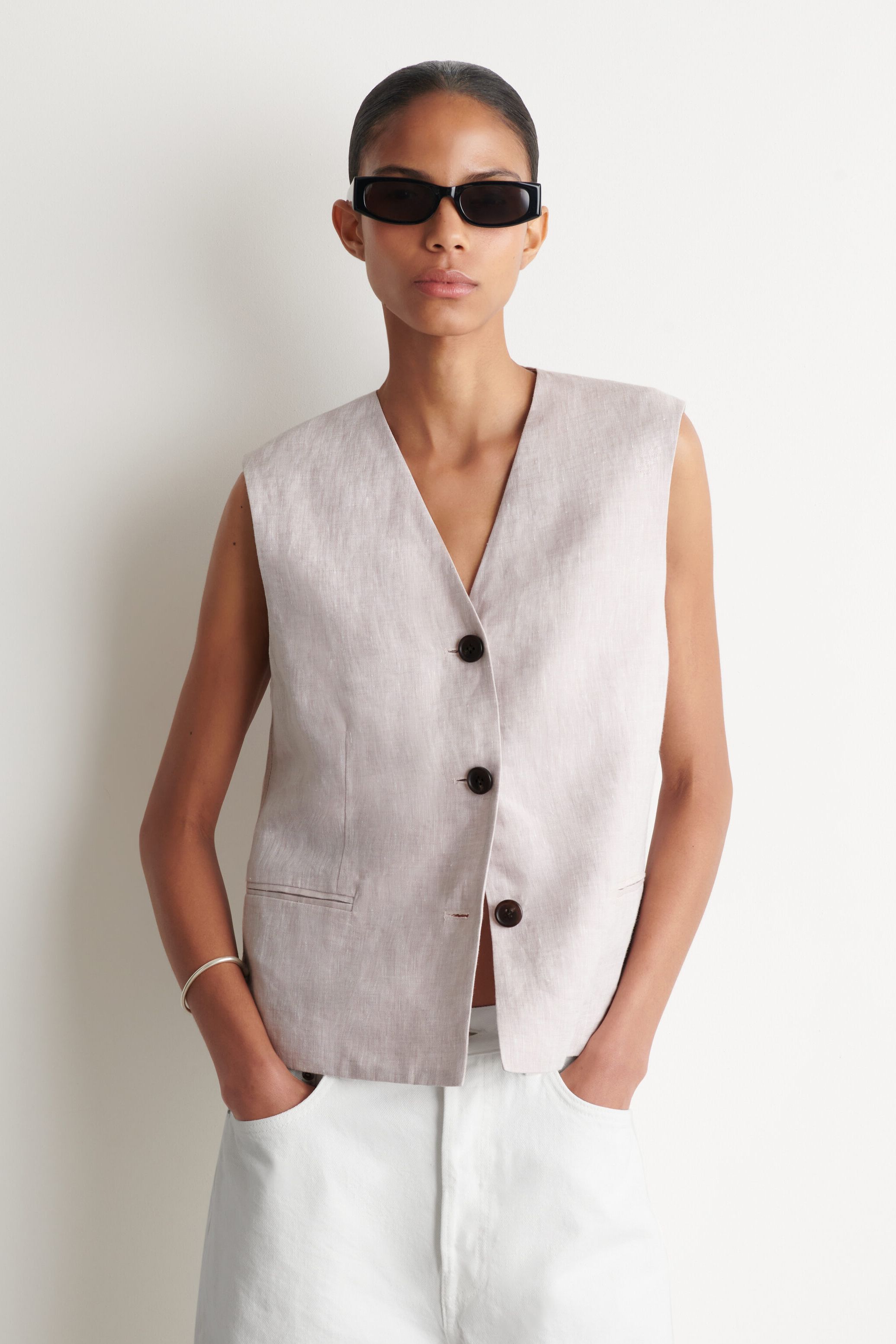 Linen Waistcoat
