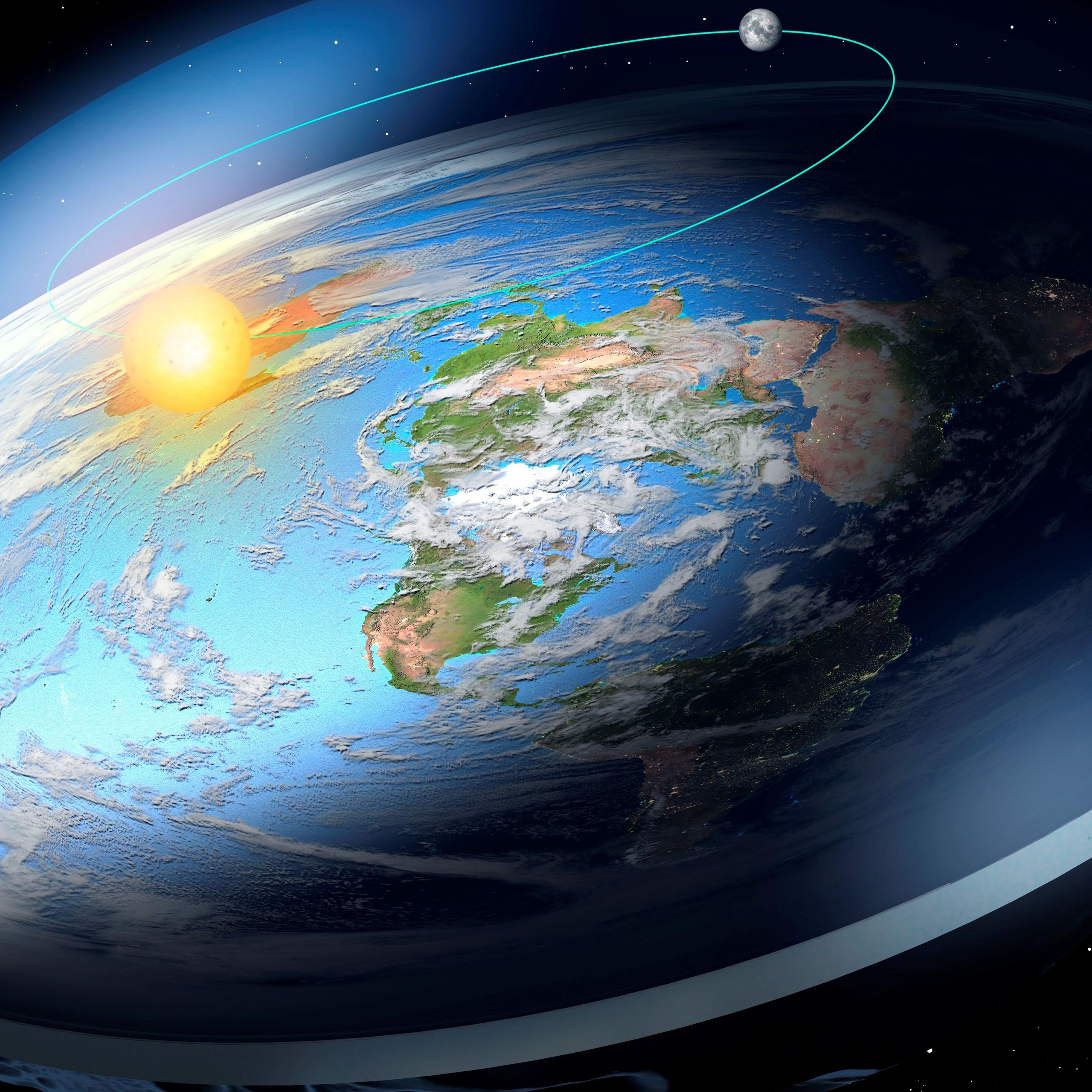 Spherical Earth Bbc