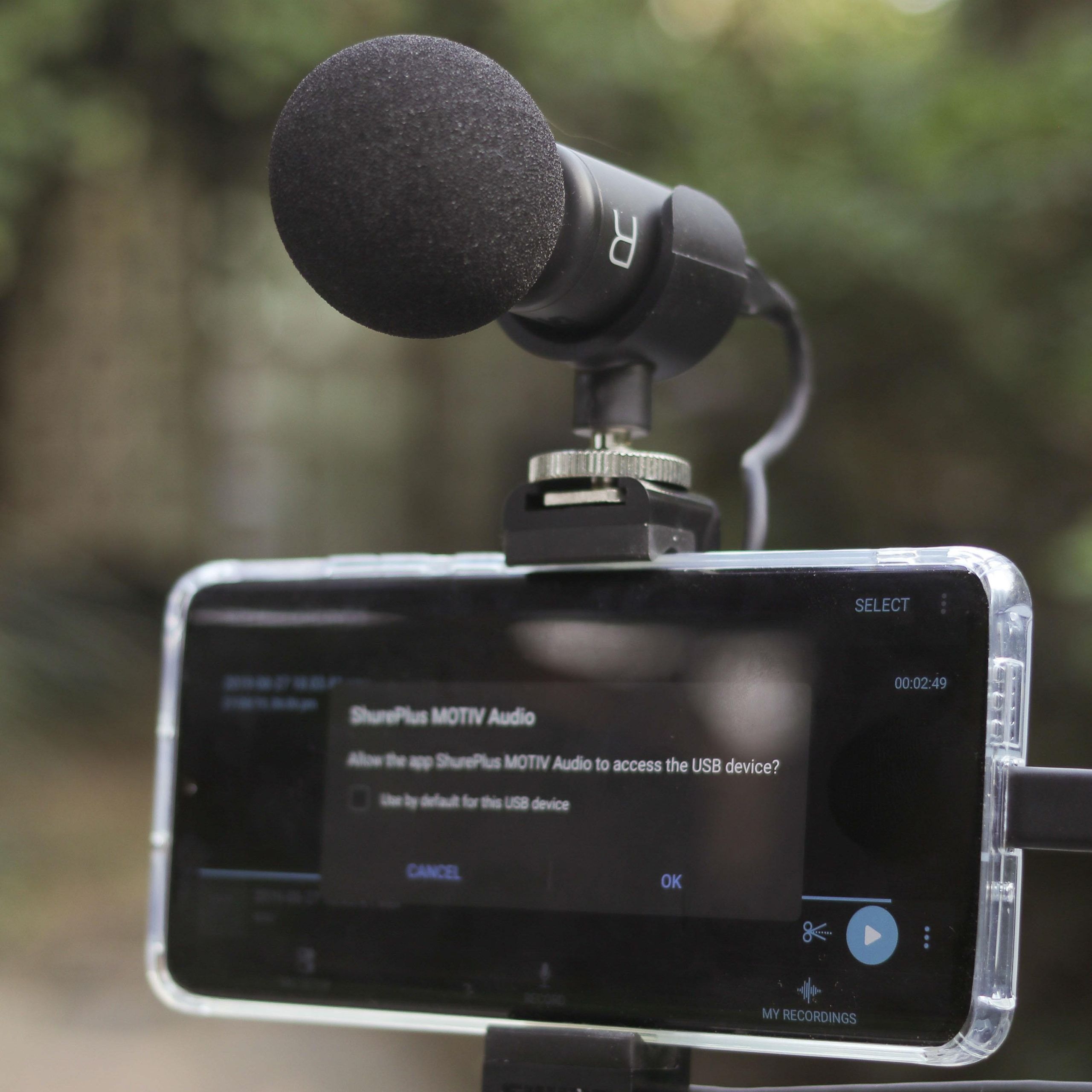 【SHURE】MV88＋Video kit Shure MV88+ Video Kit with Digital Stereo Condenser Microphone