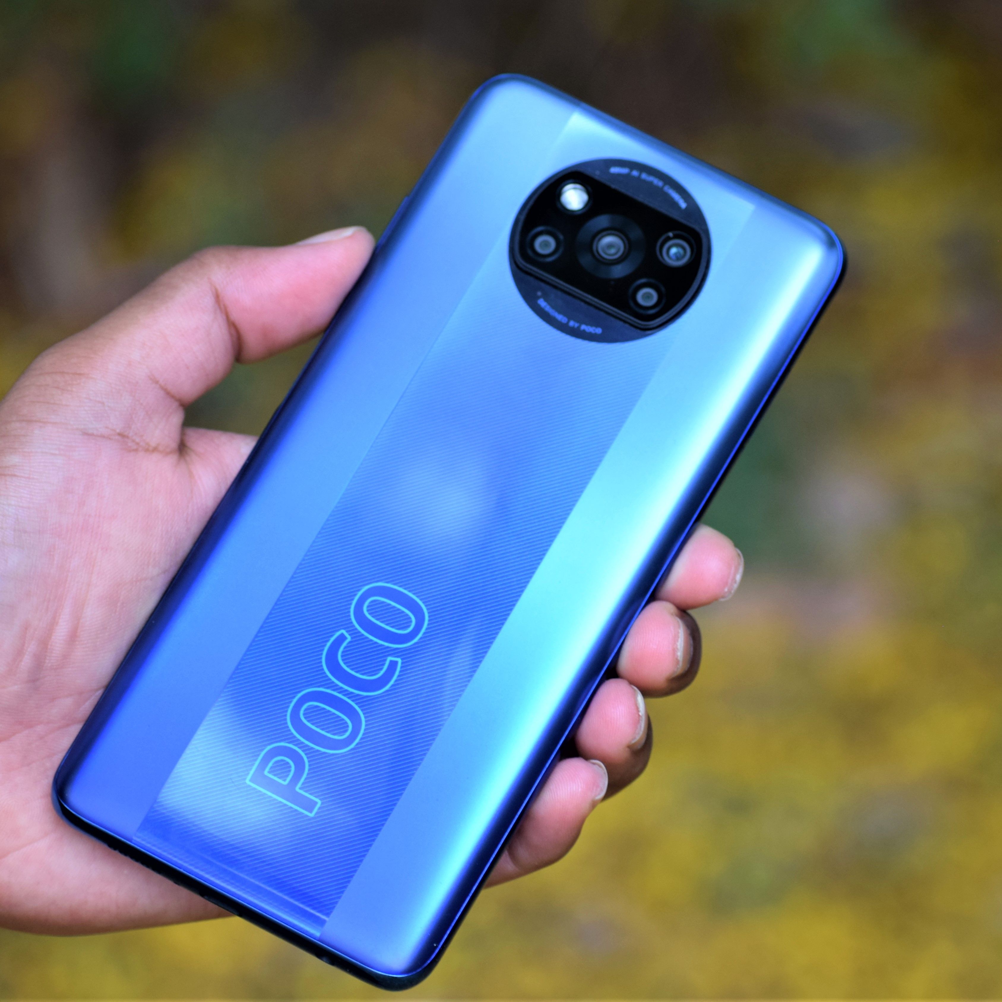 Xiaomi POCO X3 Pro 128GB Simフリー 青 美品 POCO X3 Pro Frost Blue 6GB 128GB