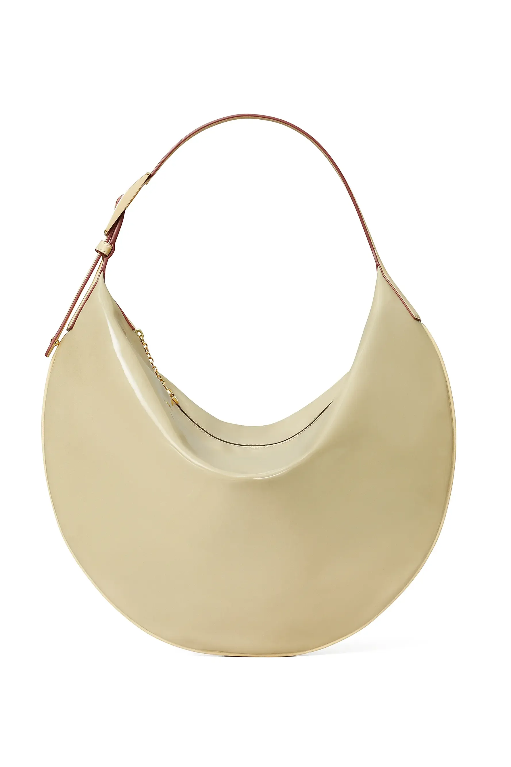 Balloon Patent Leather Shoulder Bag