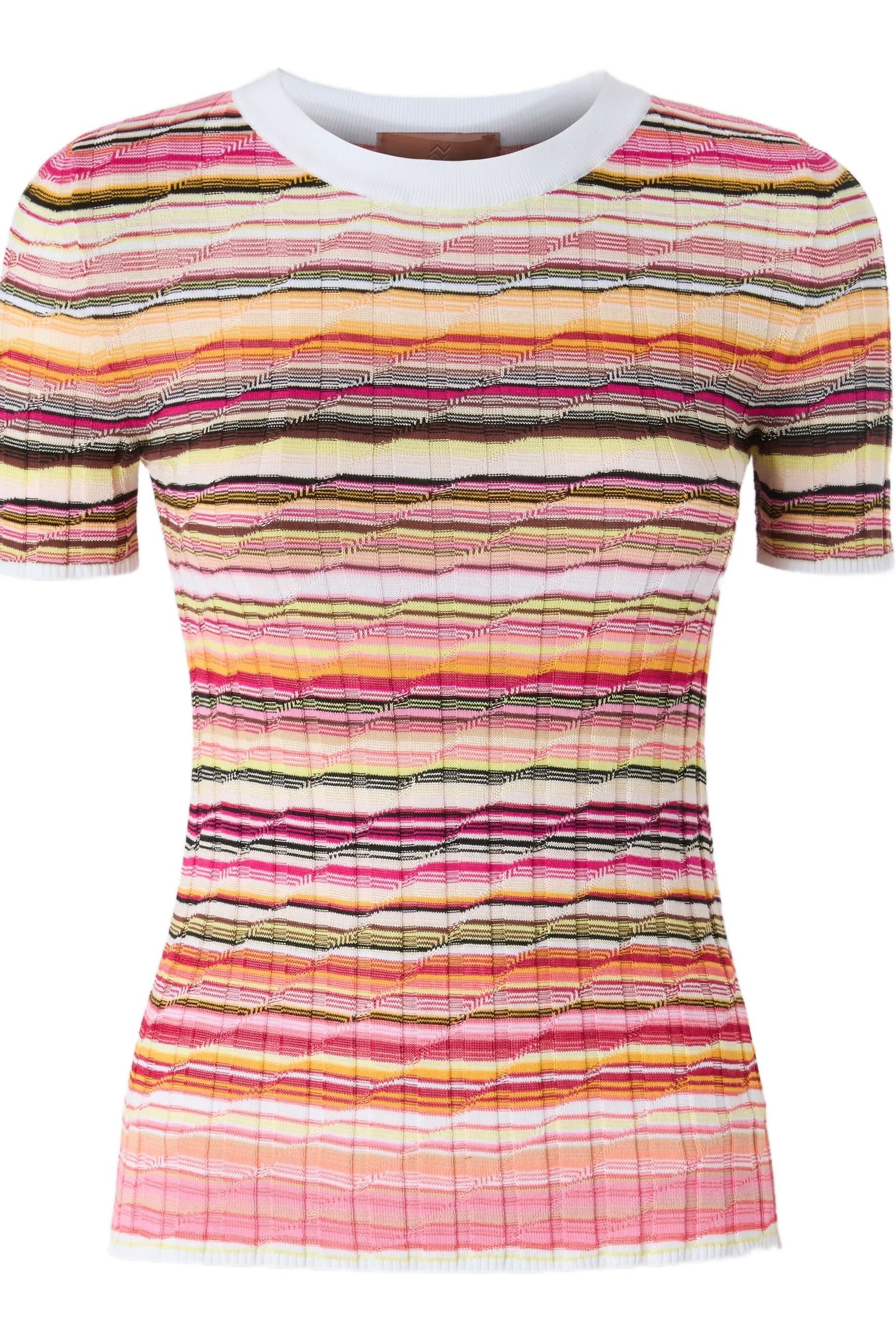 Missoni Striped Knitted T-shirt