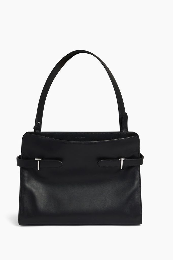 Emie Large Shoulderbag in Smooth Leather and Nubuck