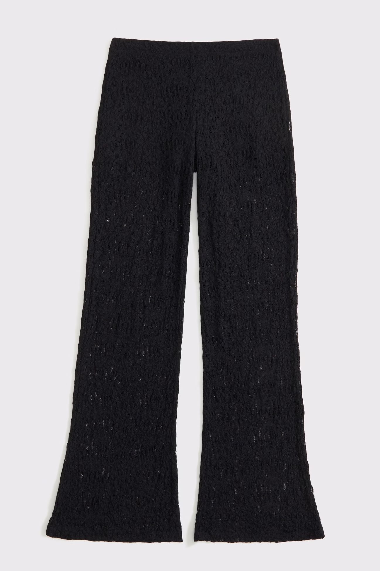 Abercrombie High Rise Knit Lace Pant