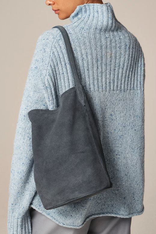 J.Crew, Berkeley Bucket Bag in Suede