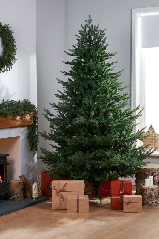 The Seasonal Aisle Green Realistic Fir Christmas Tree &amp;amp; Reviews | Wayfair.co.uk
