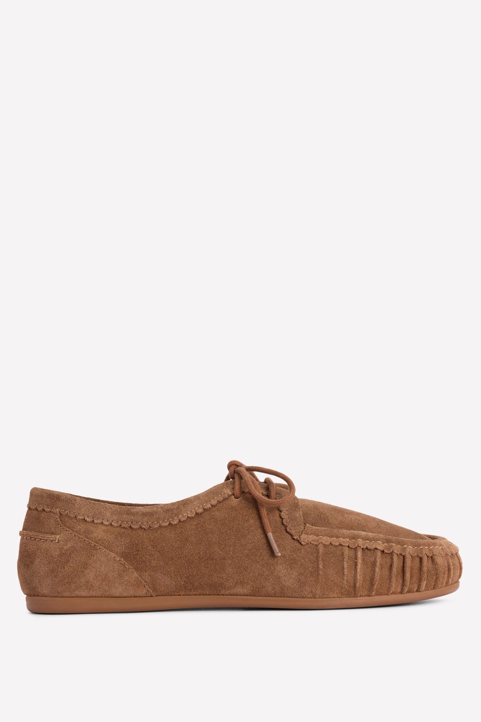 Soft Boat Shoes-Tan