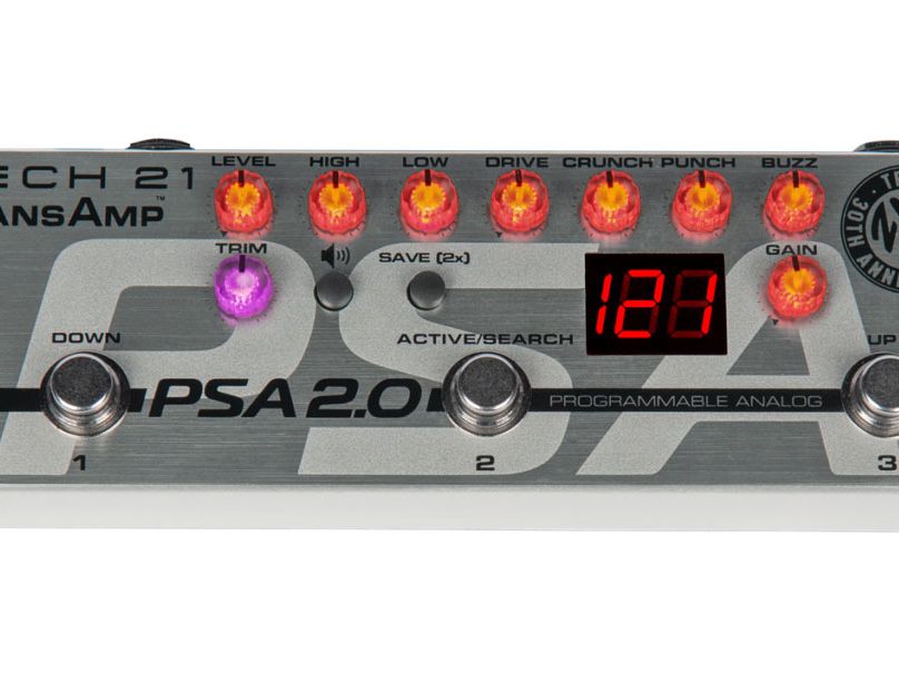 Tech 21's SansAmp PSA 2.0 updates the company's legendary